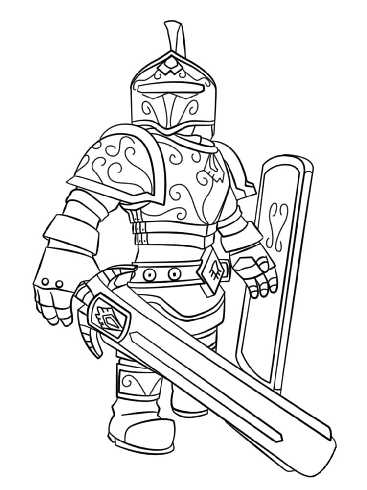 Roblox pro 1leté Děti omalovánka