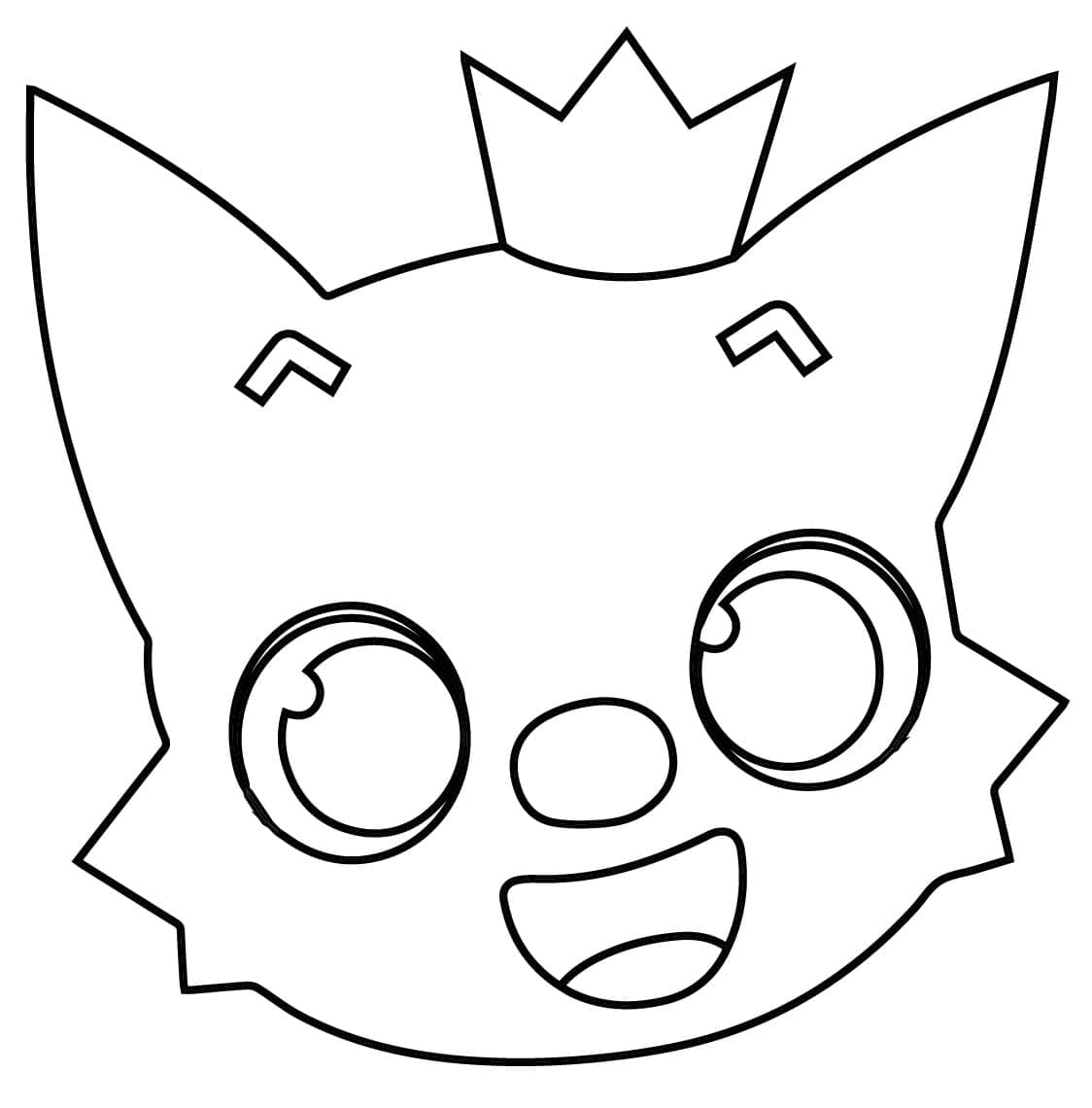 Roztomilý Pinkfong omalovánka