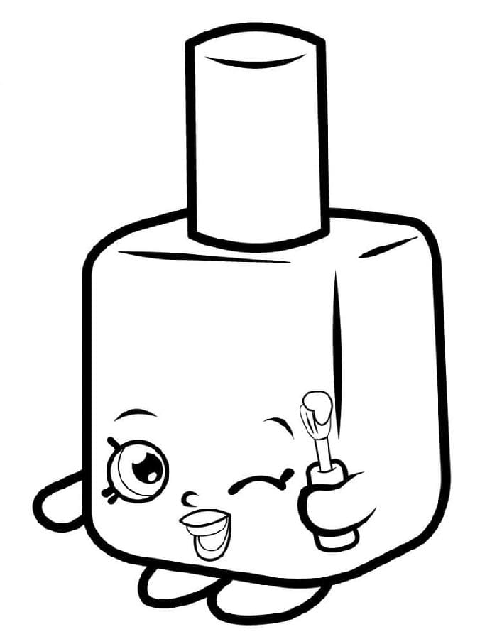 Shopkins Tisknutelné pro Děti omalovánka