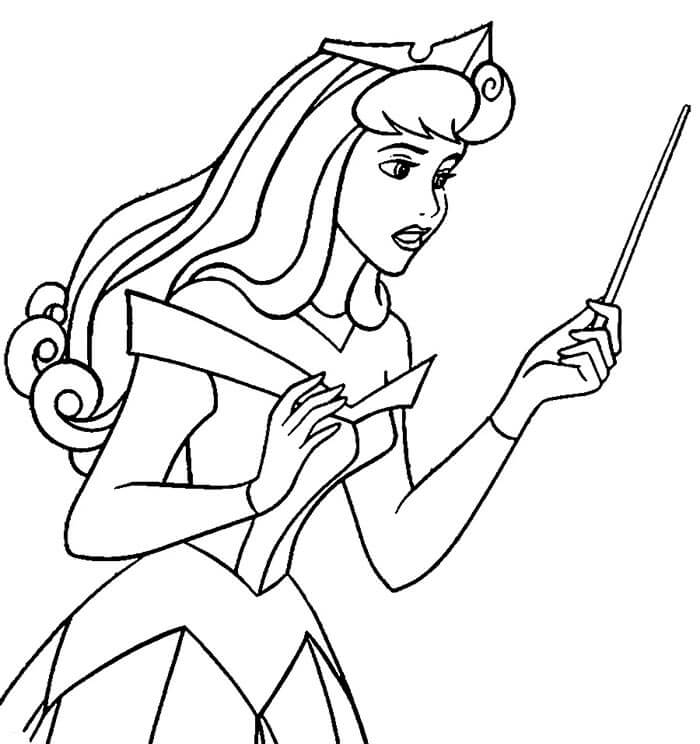 Šípková Růženka (23) omalovánka