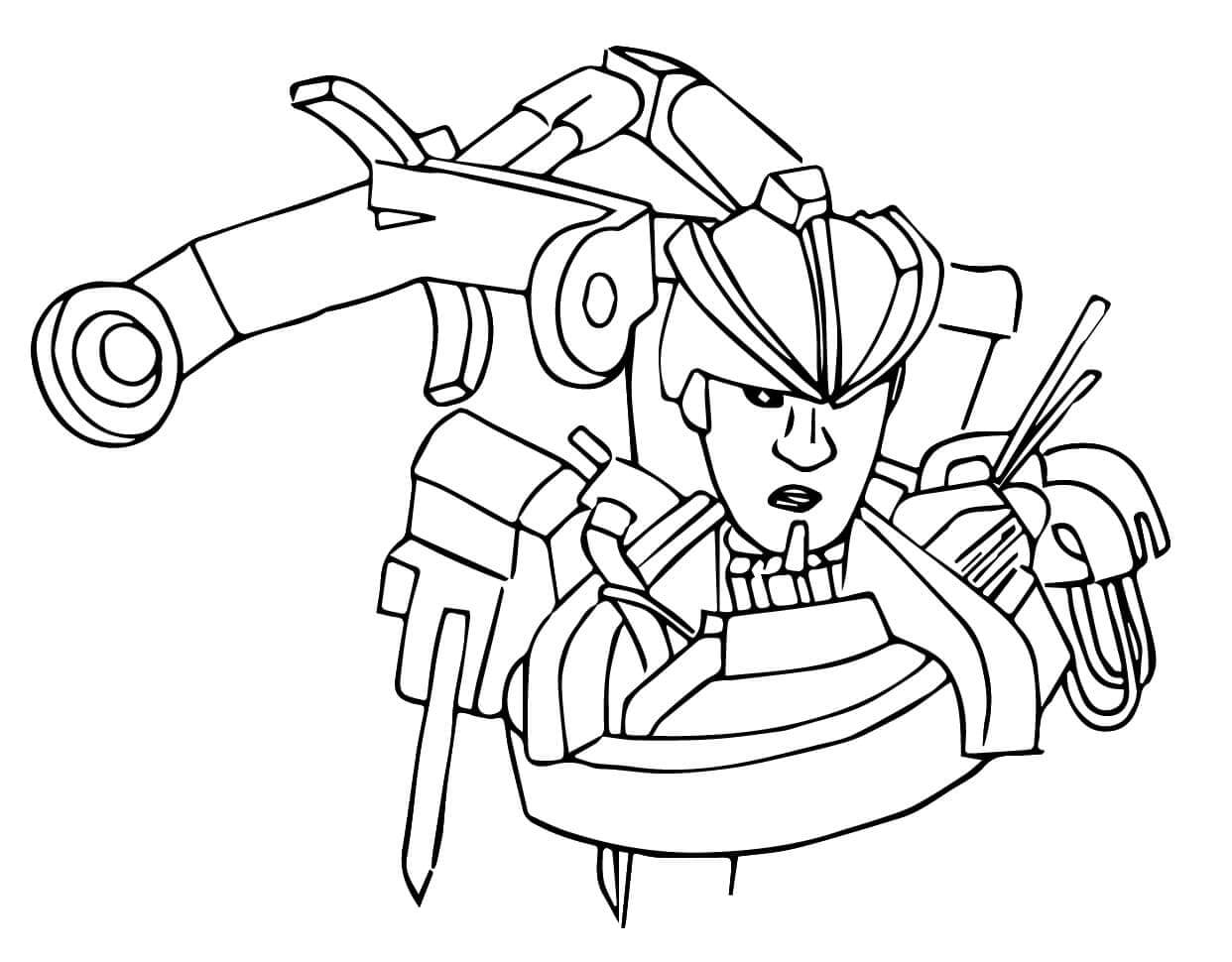 Skibidi Toilet Tisknutelný Zdarma omalovánka