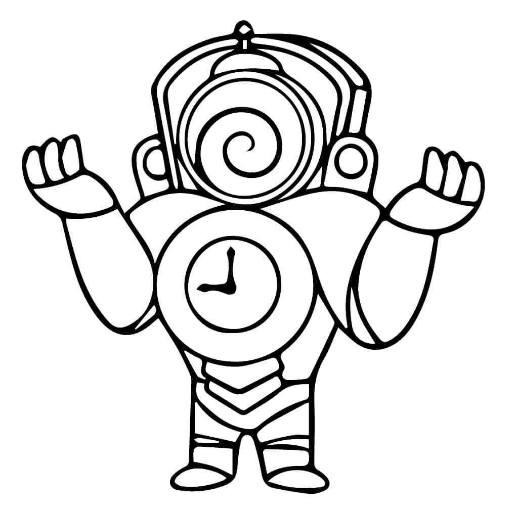 Skibidi Toilet pro 1leté Děti omalovánka