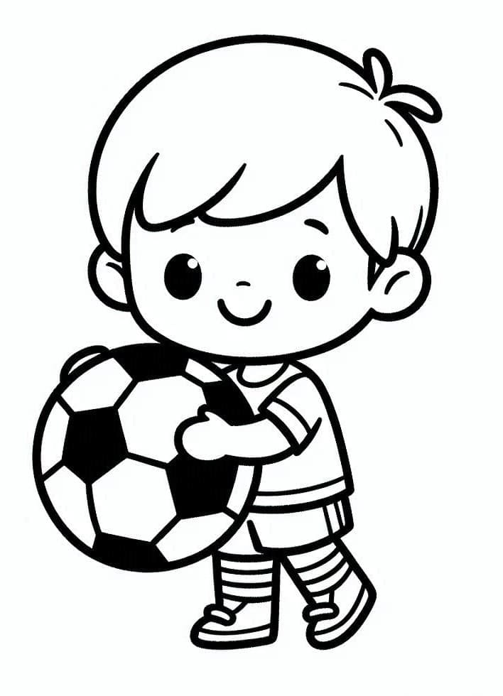 Skvělý Fotbal omalovánka