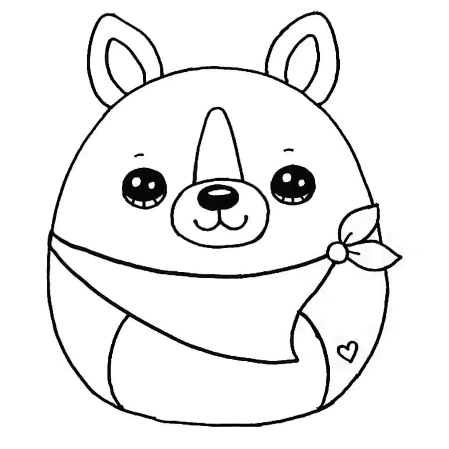 Squishmallows (2) omalovánka