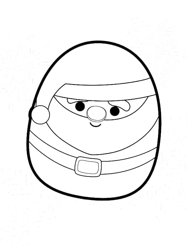 Squishmallows Obrázek omalovánka