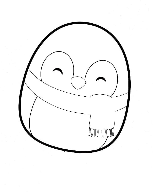 Squishmallows Tisknutelné omalovánka