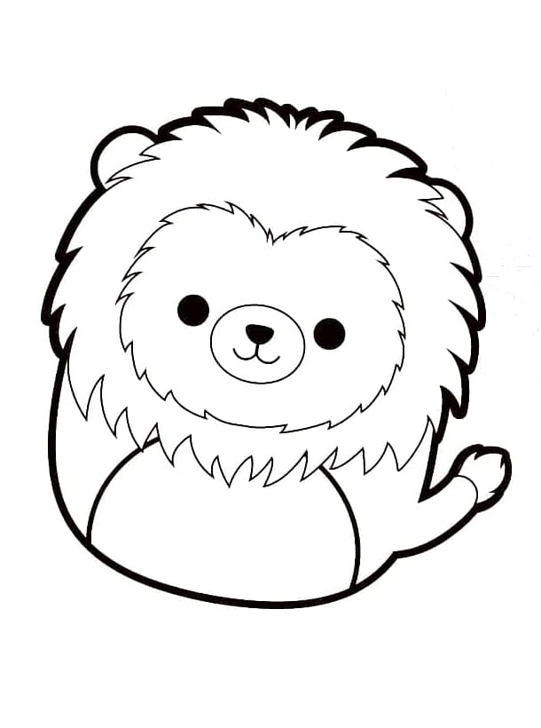 Squishmallows Zdarama omalovánka