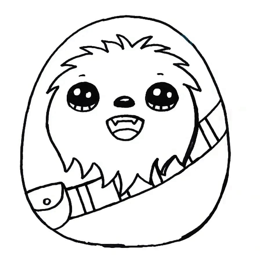 Squishmallows pro 5leté Děti omalovánka