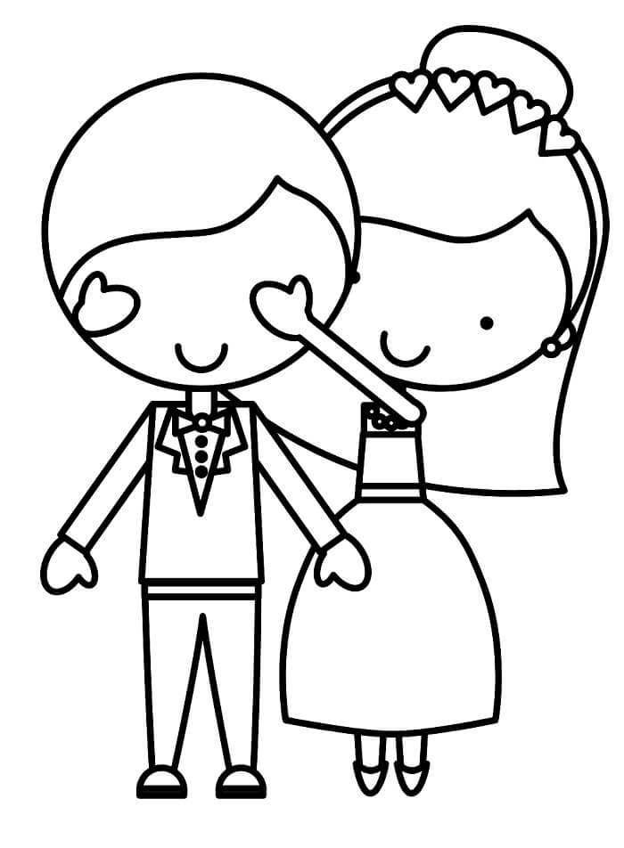 Svatba Zdarama omalovánka