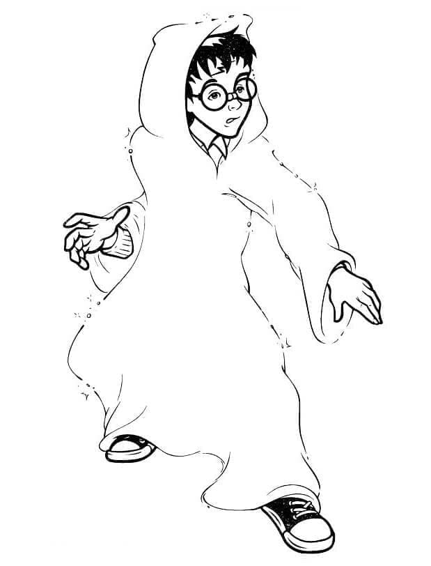 Tisk Harry Potter omalovánka
