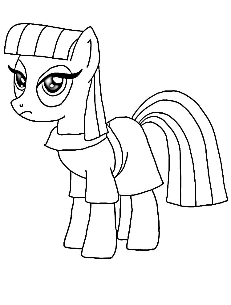 Tisk Můj malý Pony omalovánka