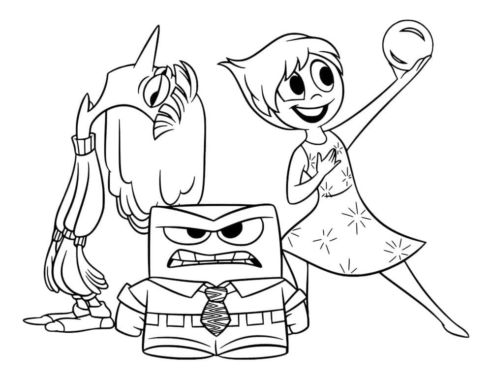 Tisk V hlavě 2 omalovánka