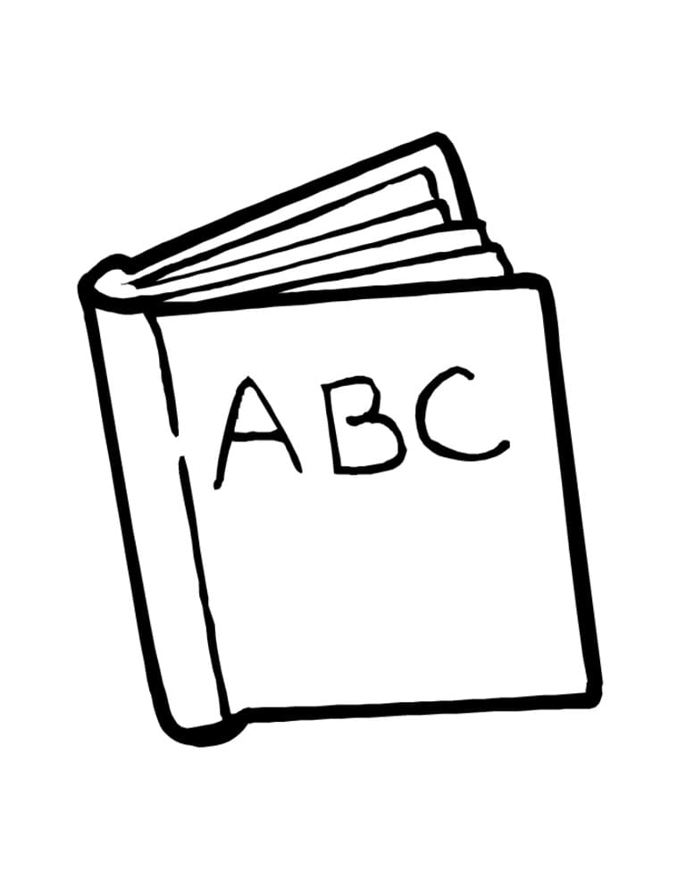 Tisknutelná Kniha Obrázek pro Děti omalovánka