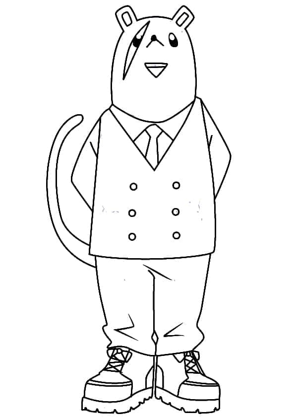 Tisknutelná My Hero Academia omalovánka