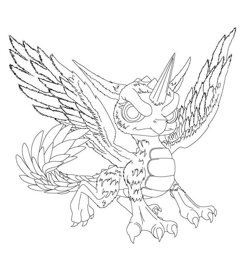 Tisknutelné Skylanders Obrázek omalovánka