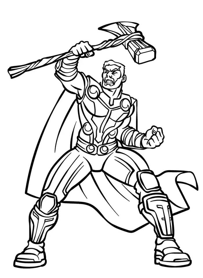 Tisknutelní Avengers Obrázek omalovánka