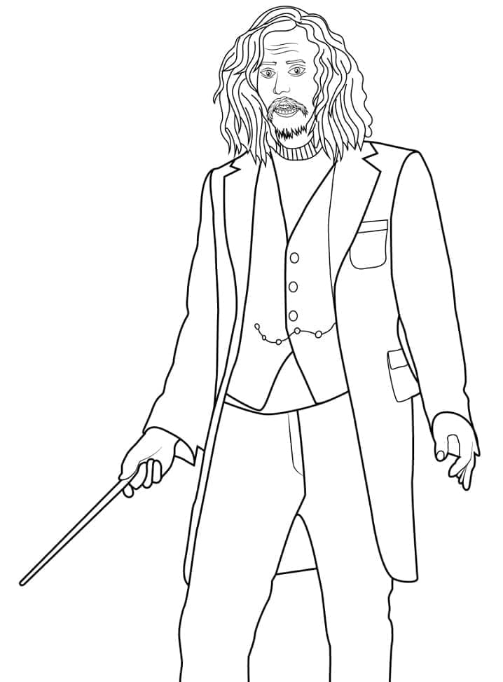 Tisknutelní Harry Potter omalovánka