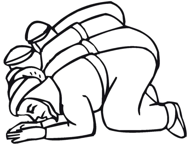 Tisknutelný Ramadán Obrázek omalovánka