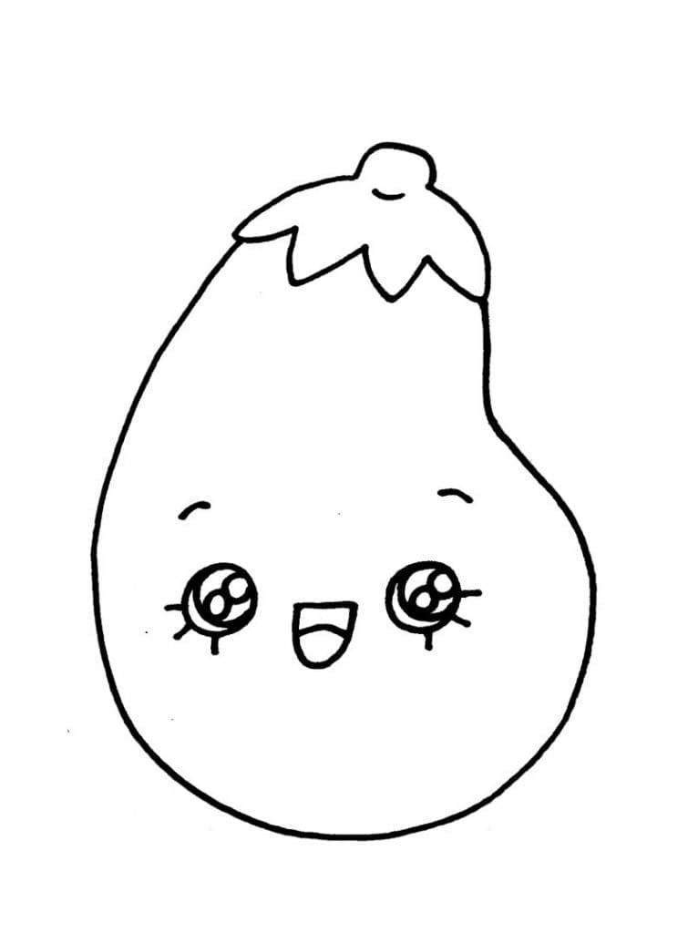 Tisknutelný Zdarma Lilek omalovánka