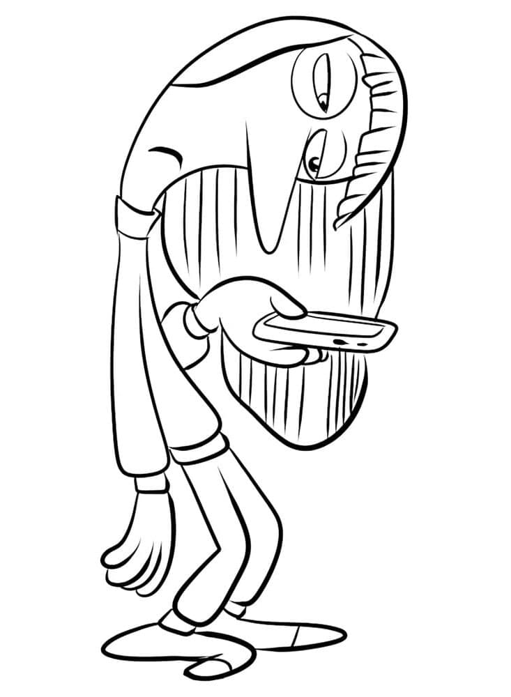 Tisknutelný Zdarma V hlavě 2 omalovánka