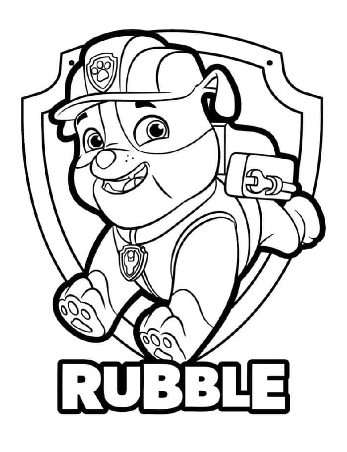 Tlapková Patrola (6) omalovánka