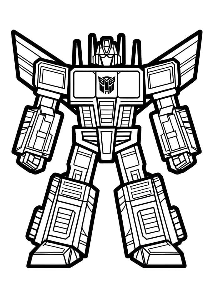 Transformers Tisknutelné omalovánka
