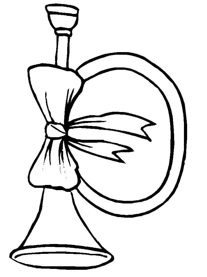 Trubka Zdarama omalovánka