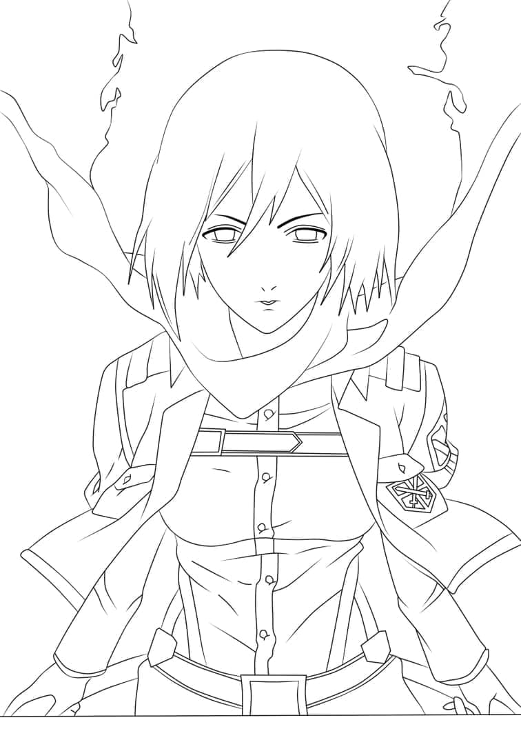 Útok Titánů Zdarma Vymalovatelné Obrázek omalovánka