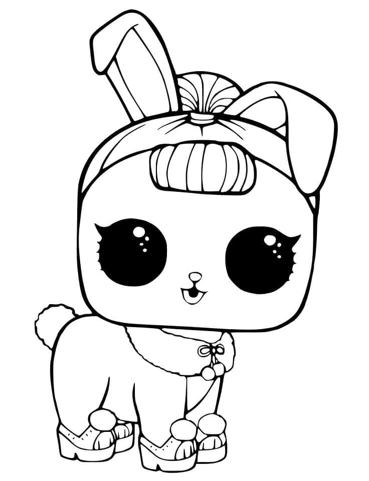 Úžasná LOL Mazlíčci omalovánka