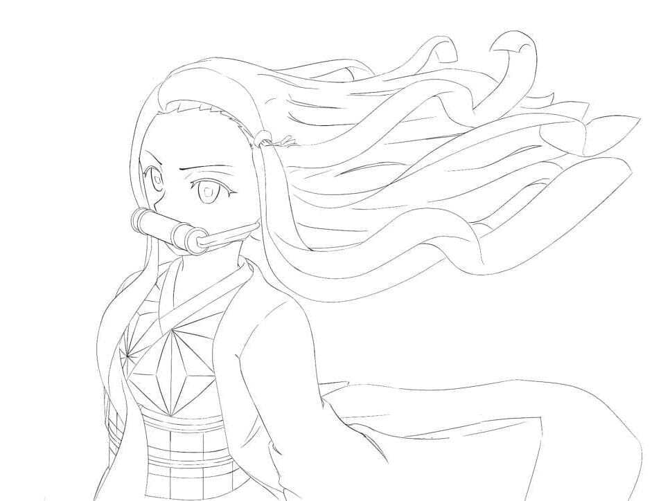 Úžasný Demon Slayer omalovánka