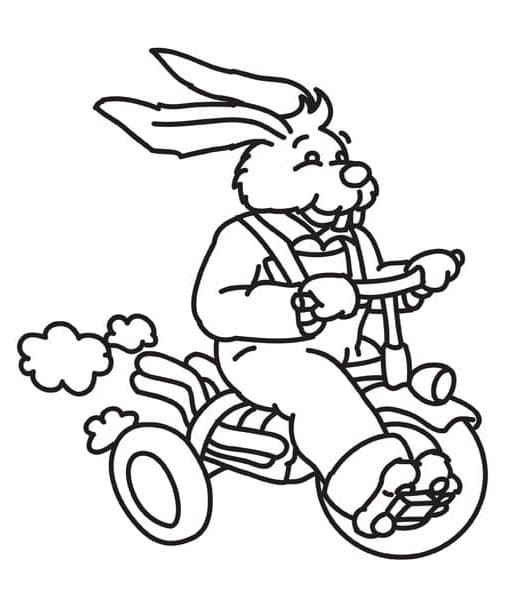 Úžasný Motocykl omalovánka