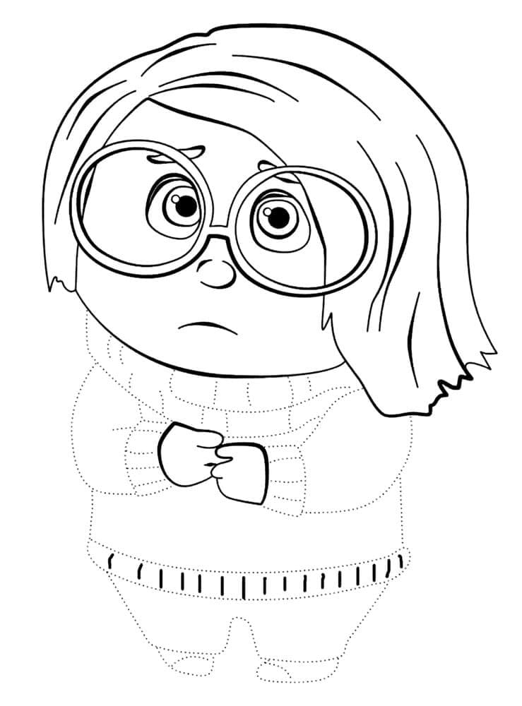 V hlavě 2 Kreslený omalovánka