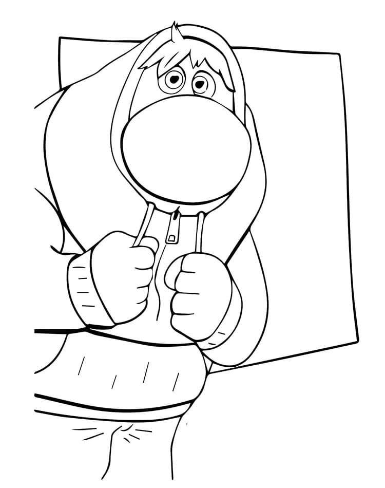 V hlavě 2 k Vymalování omalovánka