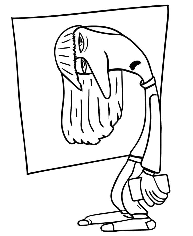 V hlavě 2 pro Děti omalovánka