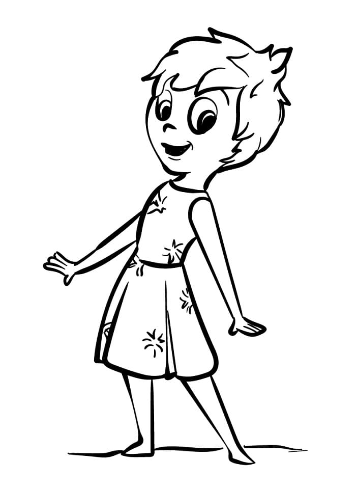 V hlavě Zdarama omalovánka