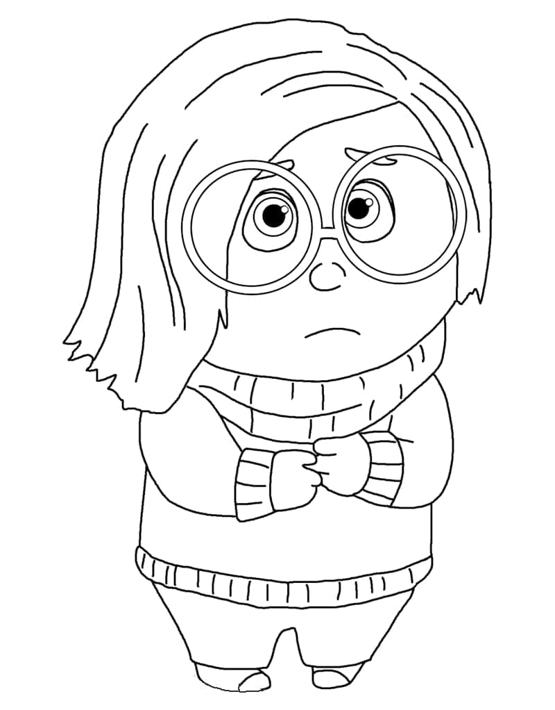 V hlavě Zdarma pro Děti omalovánka