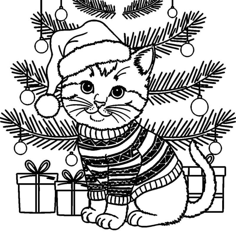 Vánoce Zdarma pro Děti omalovánka