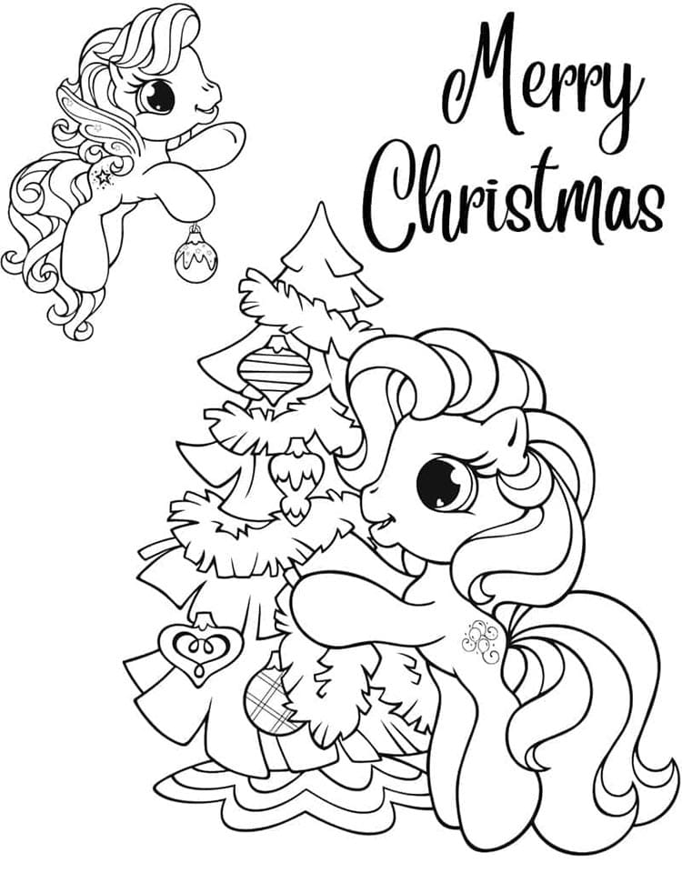 Vánoce pro 3leté Děti omalovánka