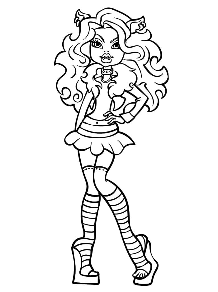 Monster High omalovánky