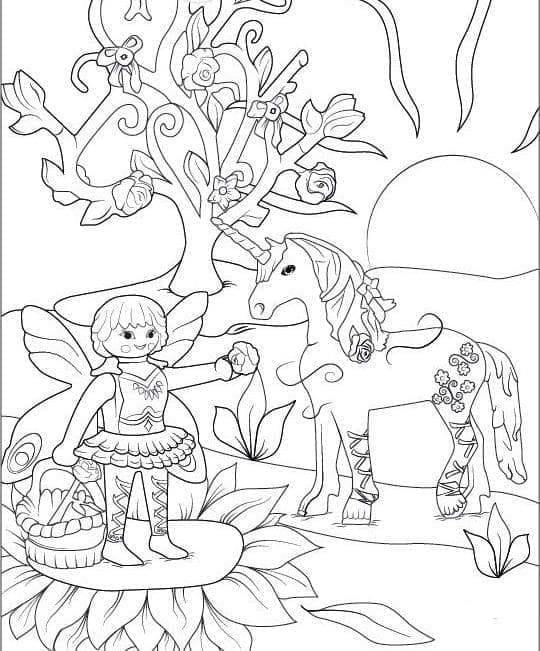 Velmi Roztomilé Playmobil omalovánka