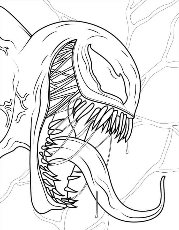 Venom k Tisku omalovánka