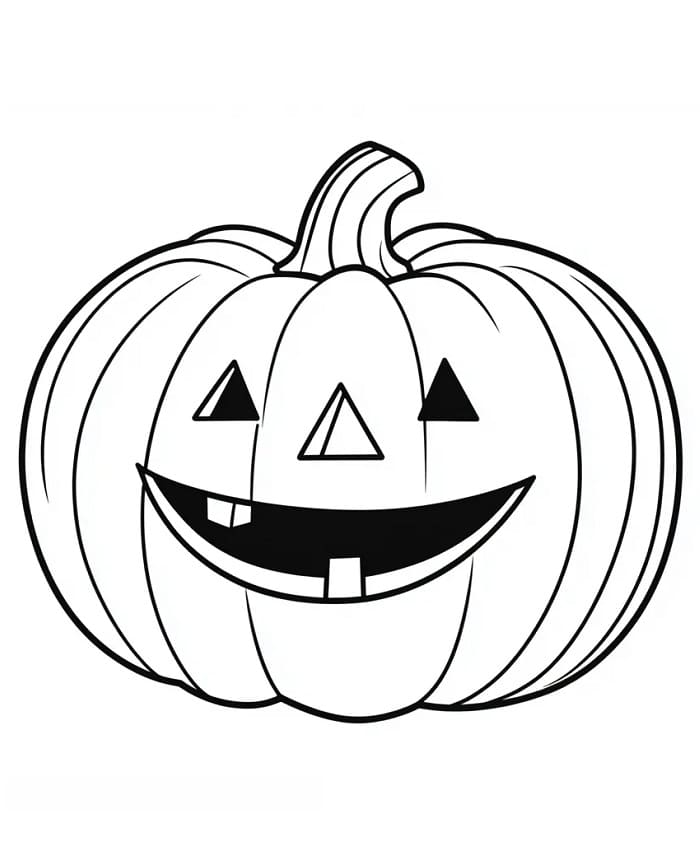 Základní Dýně omalovánka