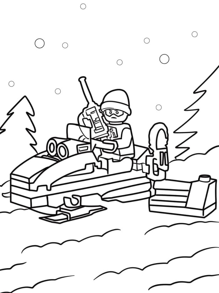 Základní Lego omalovánka