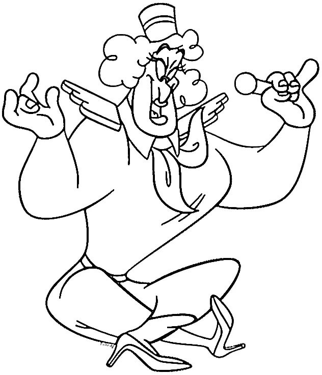 Zdarma Aladin omalovánka