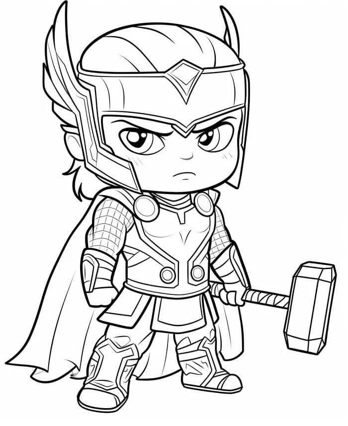 Zdarma Avengers pro Malé Děti omalovánka