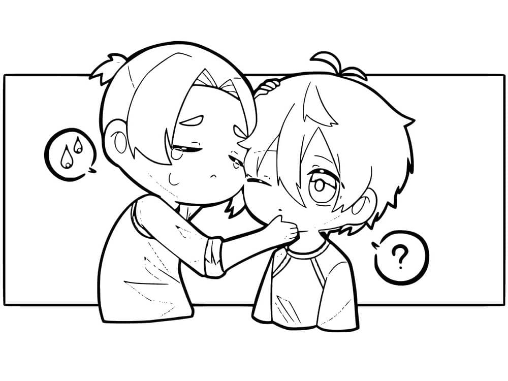 Zdarma Blue Lock omalovánka