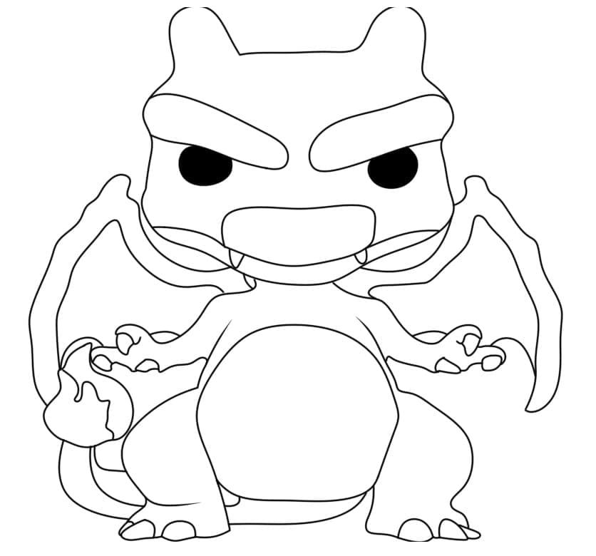 Zdarma Funko Pop Obrázek omalovánka