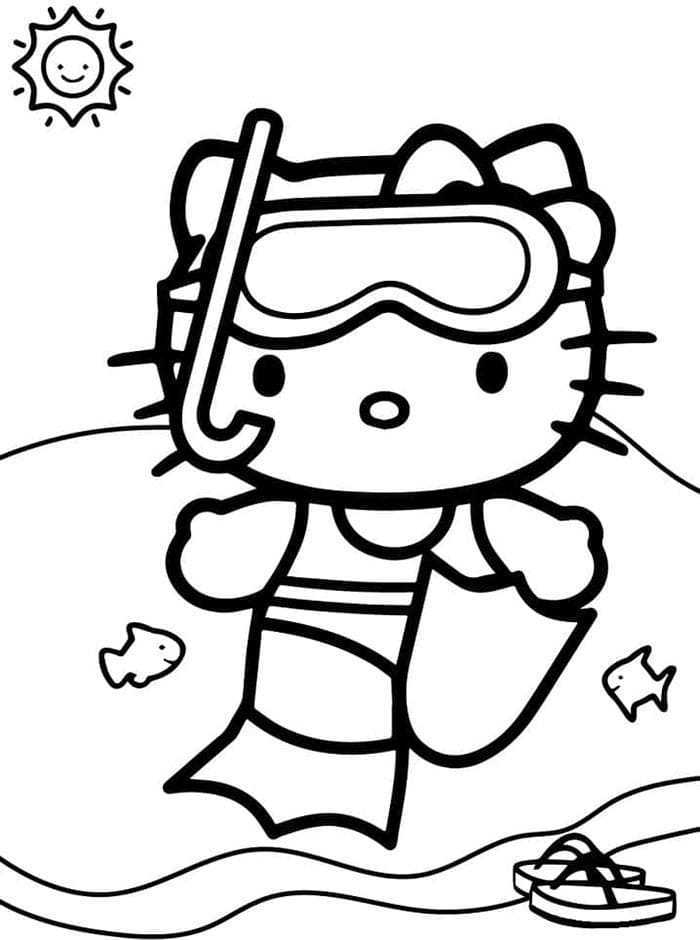 Omalovánky Hello Kitty