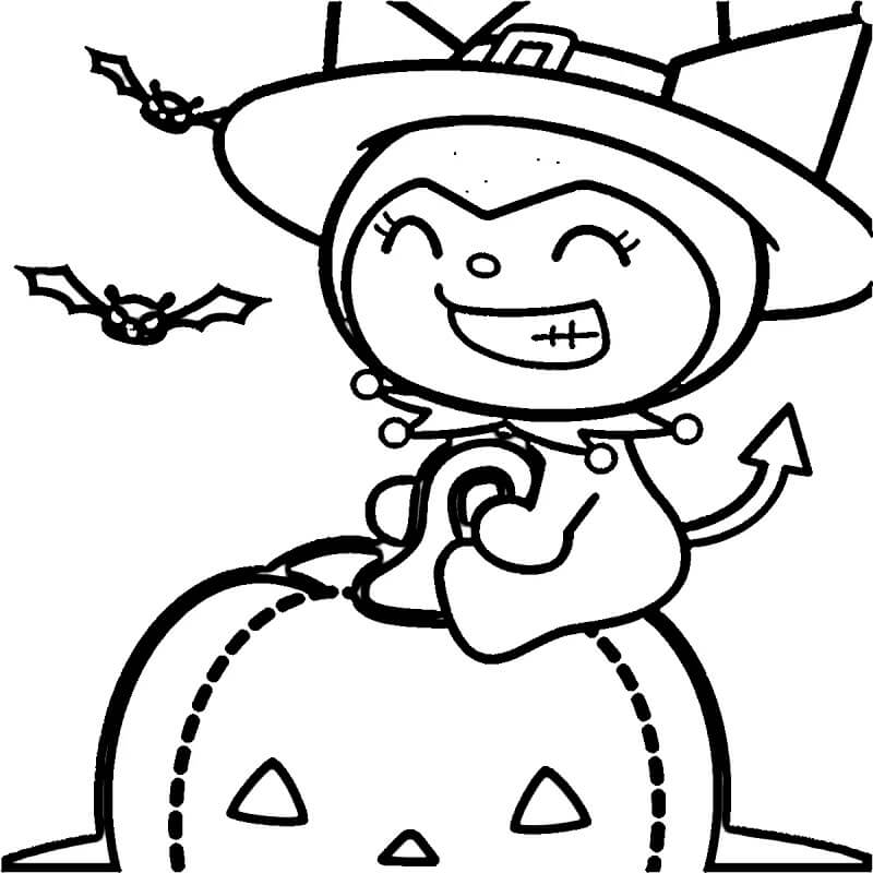 Zdarma Kuromi Obrázek omalovánka