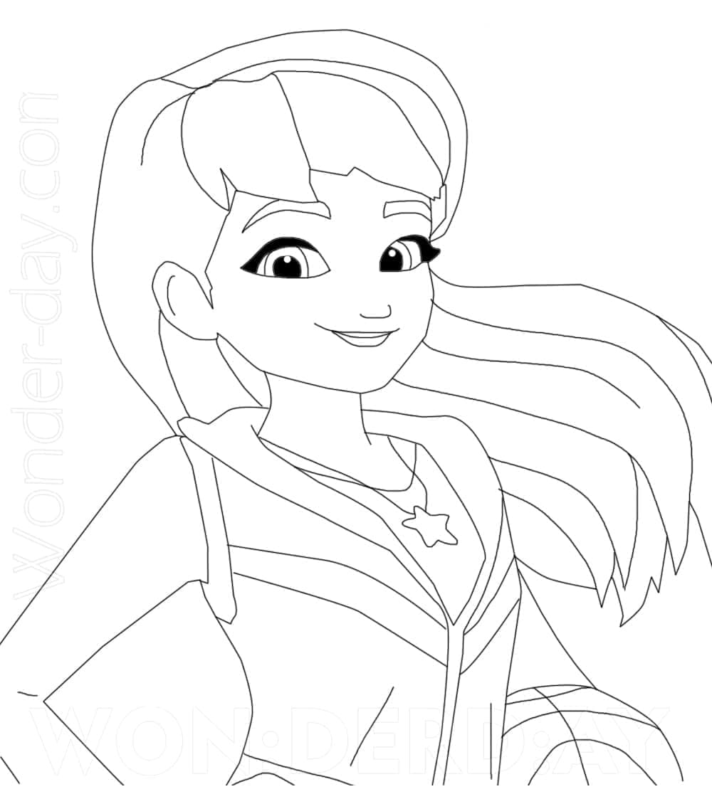 Zdarma Lego Friends Vymalovatelné omalovánka